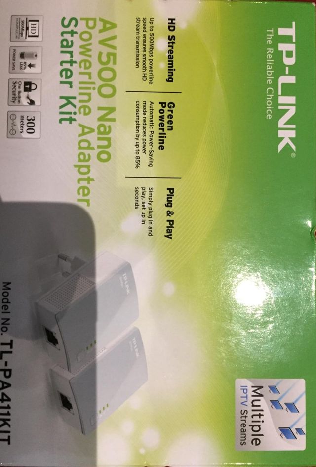 Powerline AV500 extender LAN TP-Link
