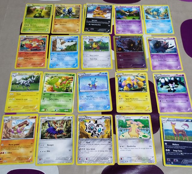 Cartas Pokemon. Leer.