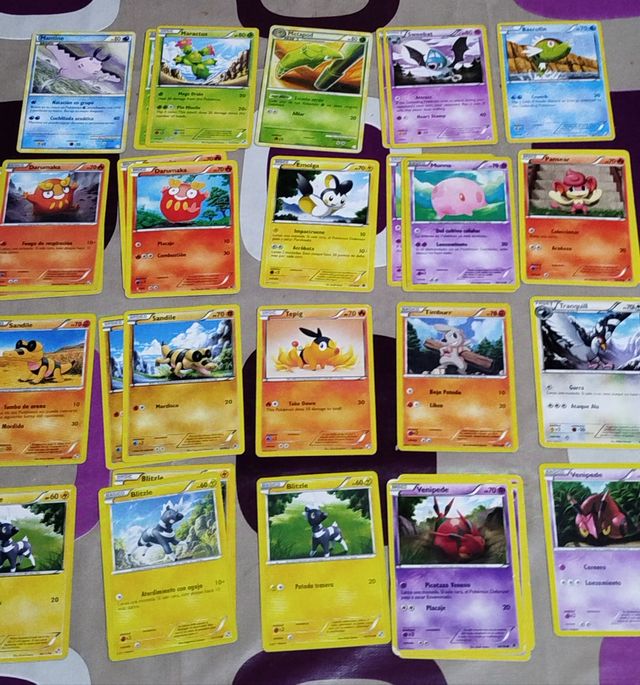 Cartas Pokemon. Leer.
