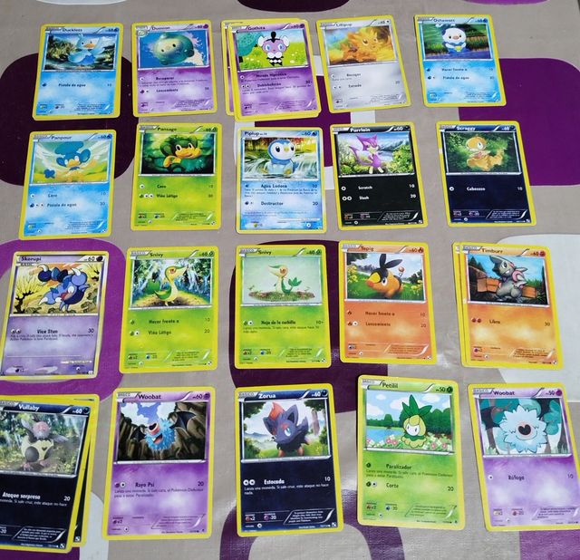 Cartas Pokemon. Leer.