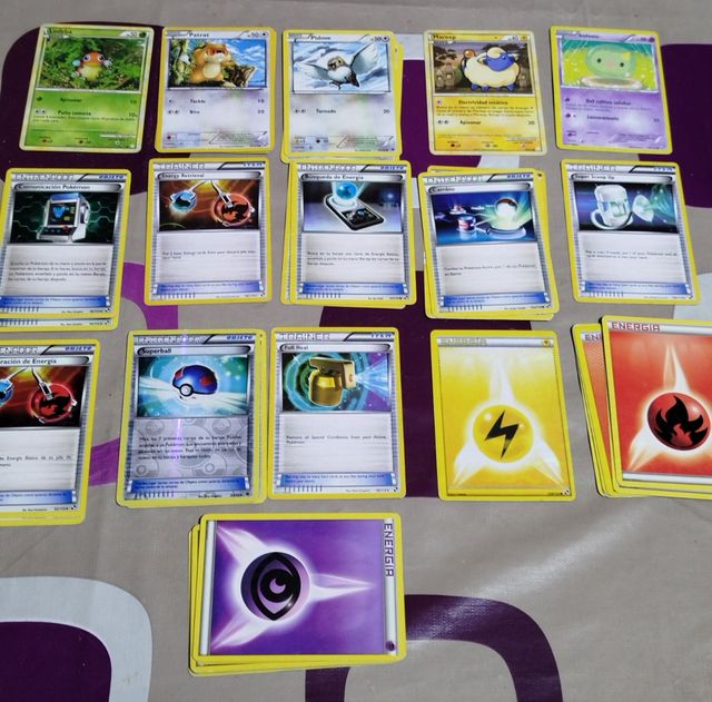 Cartas Pokemon. Leer.