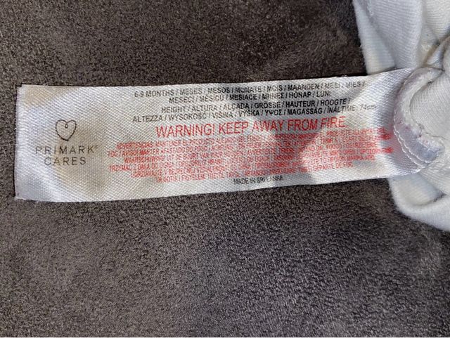 Set da 5 body a maniche corte 6/9 mesi, 74 cm