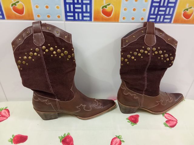 Botas señora talla 40marrones