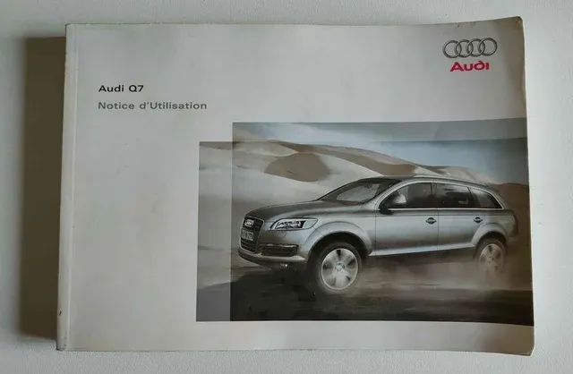 Manuale Audi Q7 (in lingua francese)