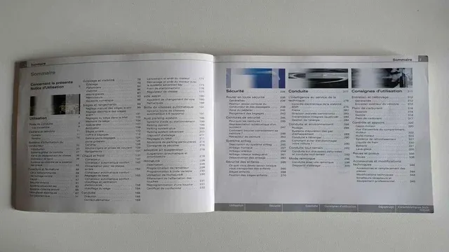 Manuale Audi Q7 (in lingua francese)