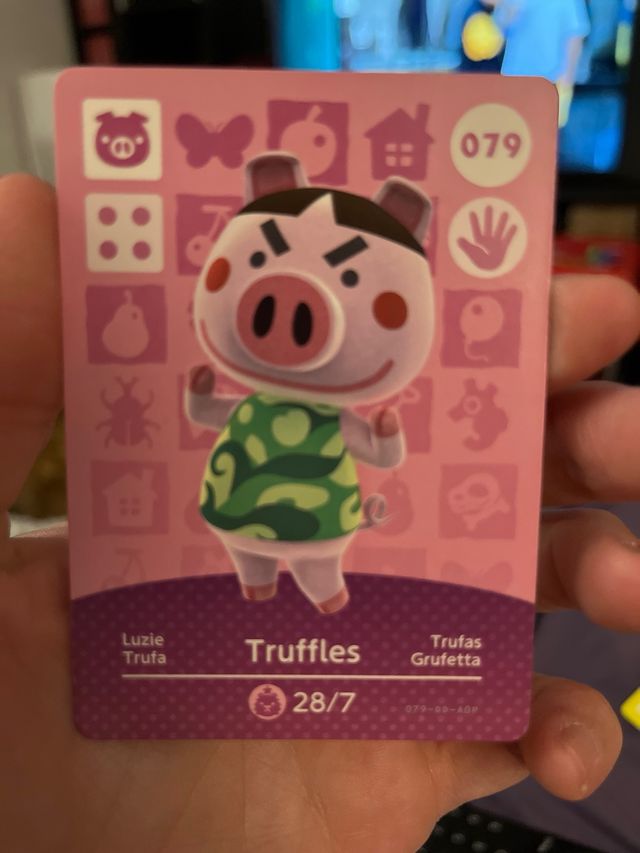 Amiibo animal crossing 079 truffles