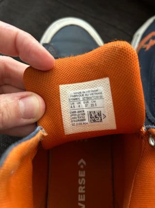 Zapatillas niño Converse talla 37