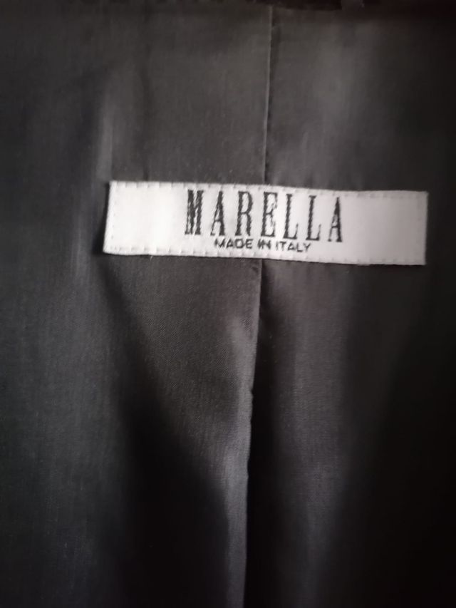 Tailleur pantaloni donna in lana Marella