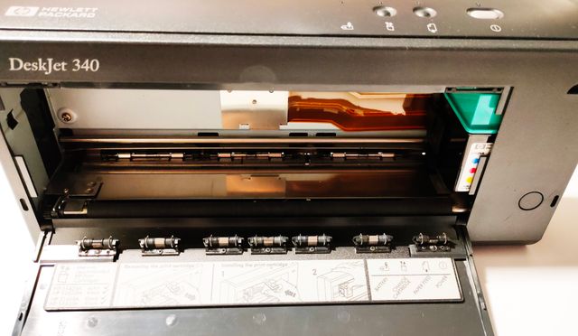 Stampante portatile HP DESKJET 340 color