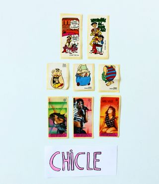 CROMOS CHICLE AÑOS 80