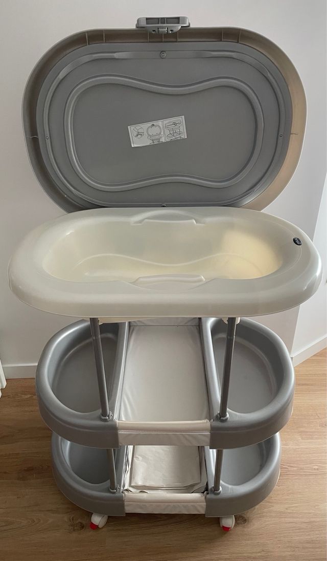 Bañera cambiador brevi