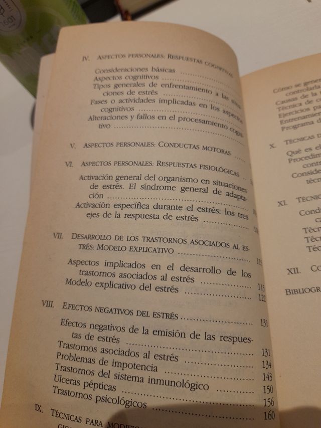 El estrés Nuevas técnicas para s control