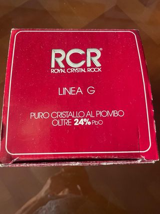 Porta cioccolatini in cristallo