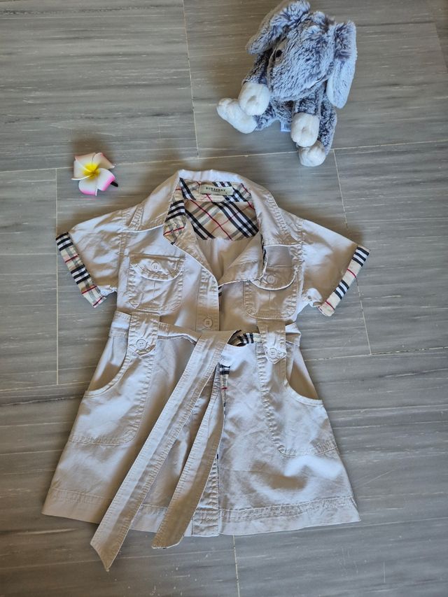 Vestido estilo Burberry 