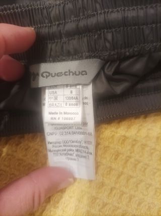 Pantalon impermeable. Niños