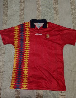 Camiseta Selección Española RETRO, MUNDIAL (1994)