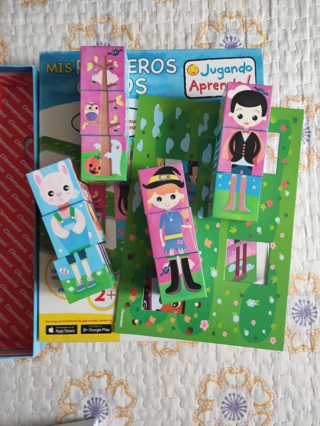 Puzzle "Mis primeros cubos" Clementoni