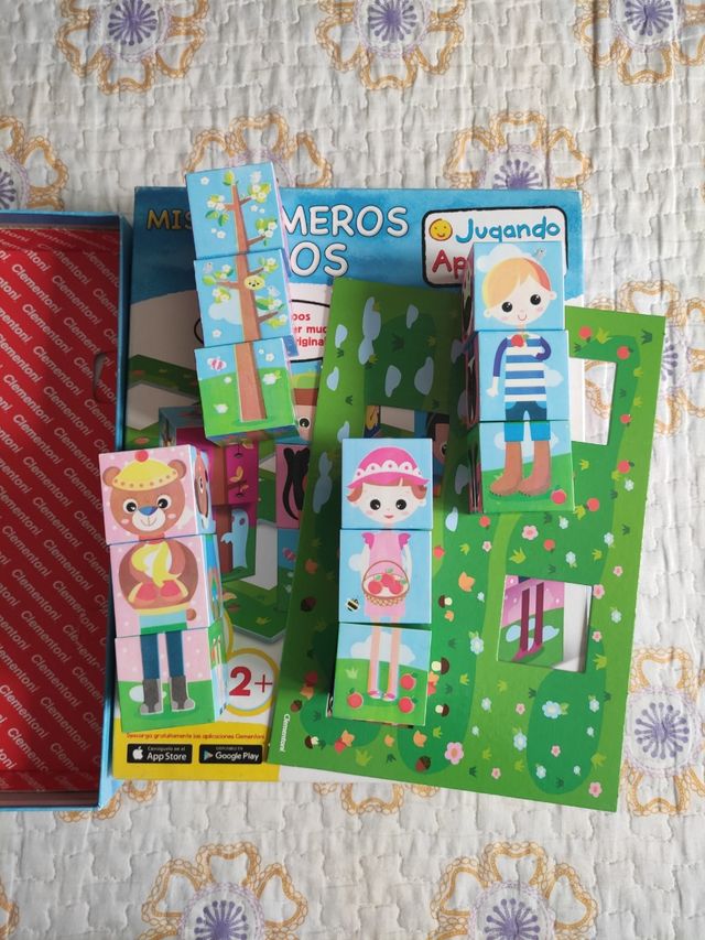 Puzzle "Mis primeros cubos" Clementoni