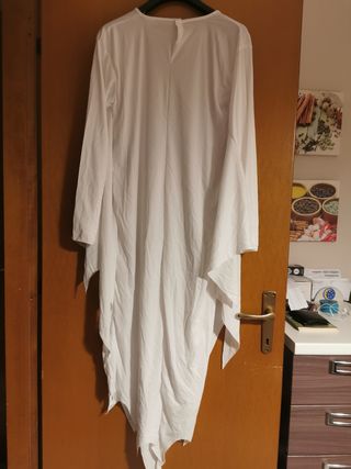 Halloween costume bianco fantasma 