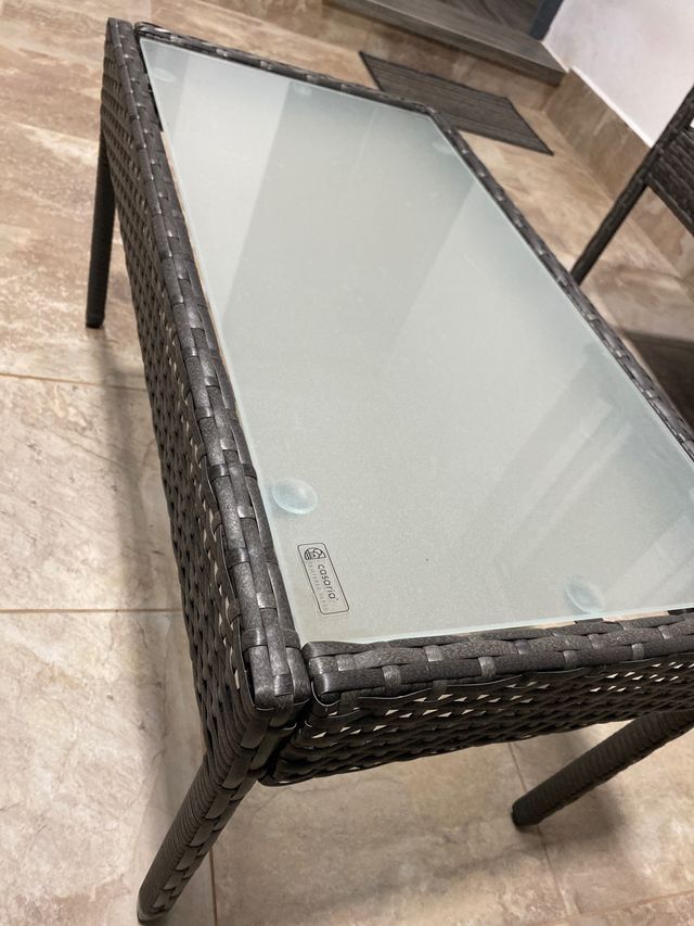 Mesa conjunto jardin