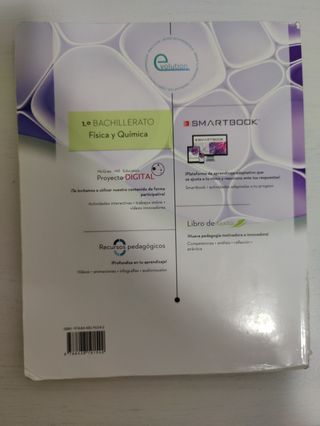 Libro Física y Química 1 bachillerato 