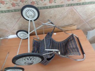 juguete antigua silla de de muñeca llevar muñeco d