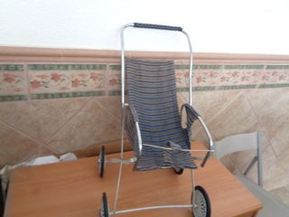 juguete antigua silla de de muñeca llevar muñeco d