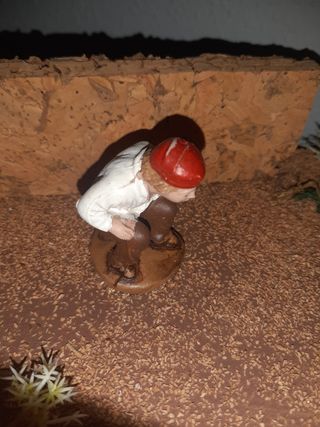 Lote figura Caganet para el Belen Puig Oliver.