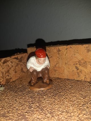 Lote figura Caganet para el Belen Puig Oliver.