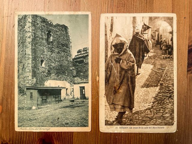 Postales antiguas de Marruecos.