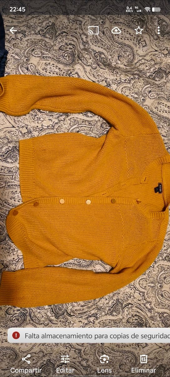 Rebeca mostaza talla 4-5 años