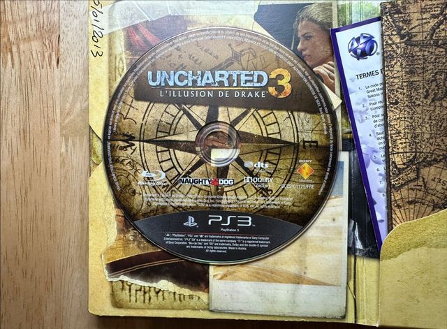 Uncharted 3 edición coleccionista Ps3