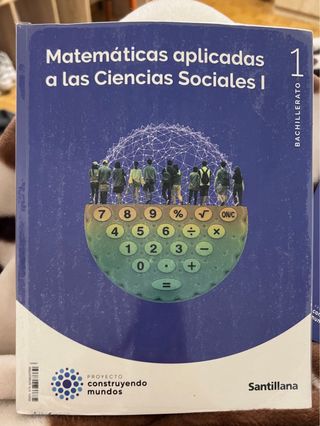 Matemáticas ciencias sociales santillana 1 bach