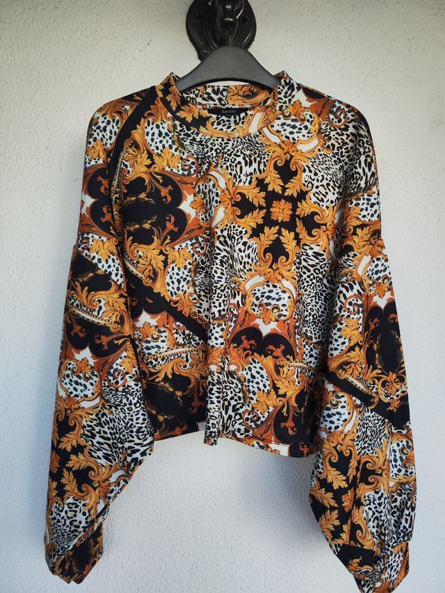 Chaleco Ancho mujer estampado