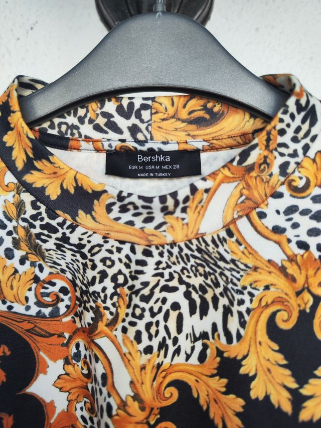 Chaleco Ancho mujer estampado