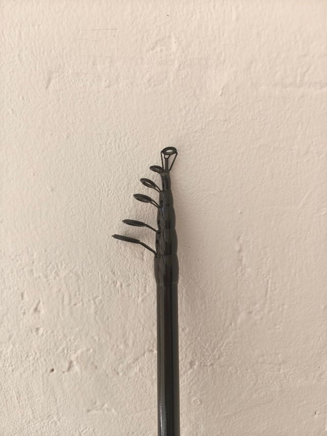 Caña spinning carbono 2,10m nuevas a estrenar