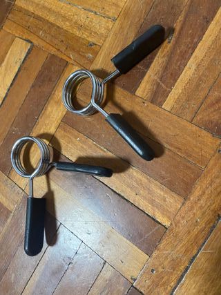 SOLOHOY URGE!!️2 CIERRE PINZA PESAS BARRA 28mm GYM