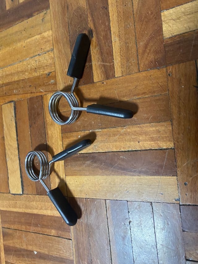 SOLOHOY URGE!!️2 CIERRE PINZA PESAS BARRA 28mm GYM