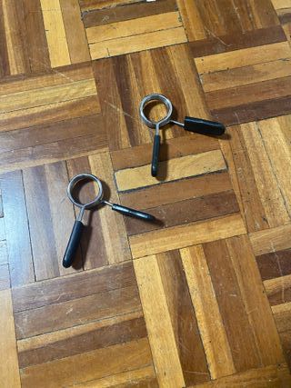 SOLOHOY URGE!!️2 CIERRE PINZA PESAS BARRA 28mm GYM