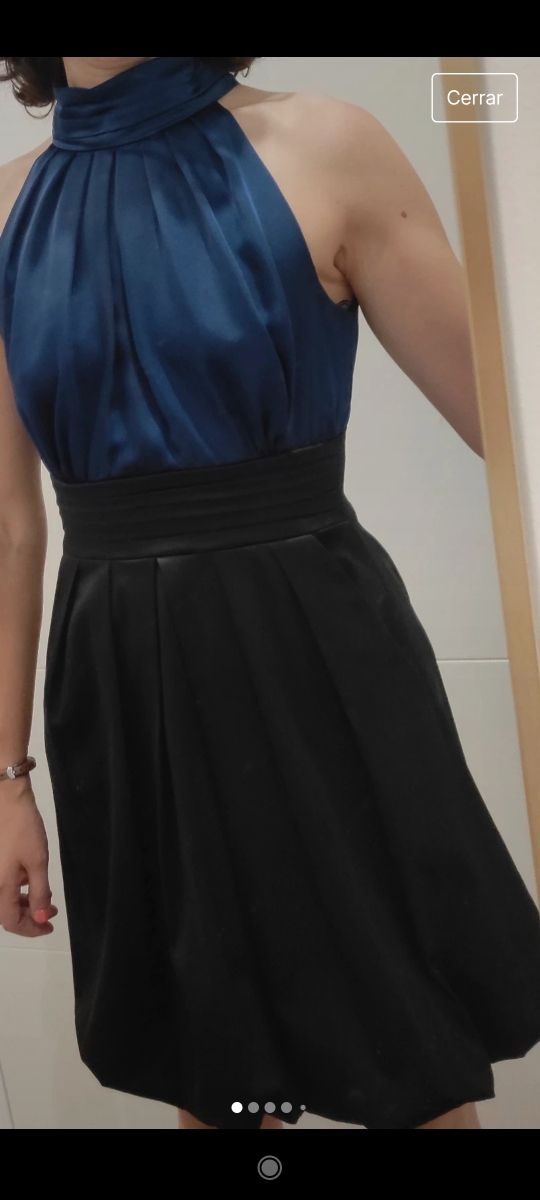 Vestido fiesta corto de formula joven