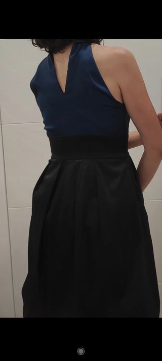 Vestido fiesta corto de formula joven