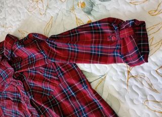 Camisa de cuadros de mujer