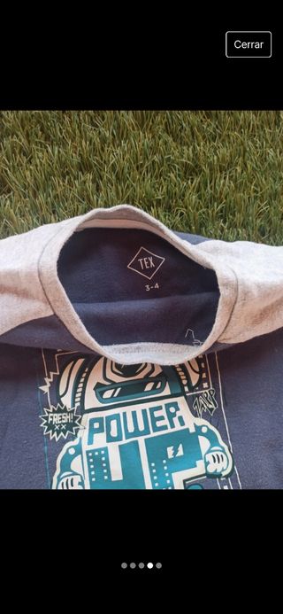 Camiseta de niño invernal