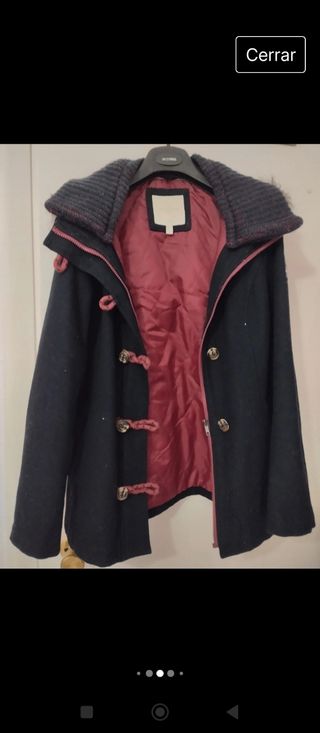Chaquetón trenca muy cuidada,