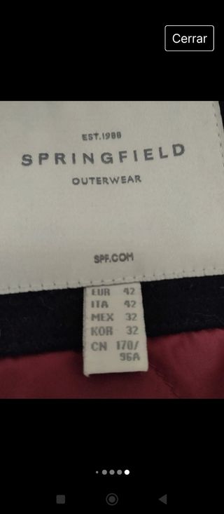 Chaquetón trenca muy cuidada,