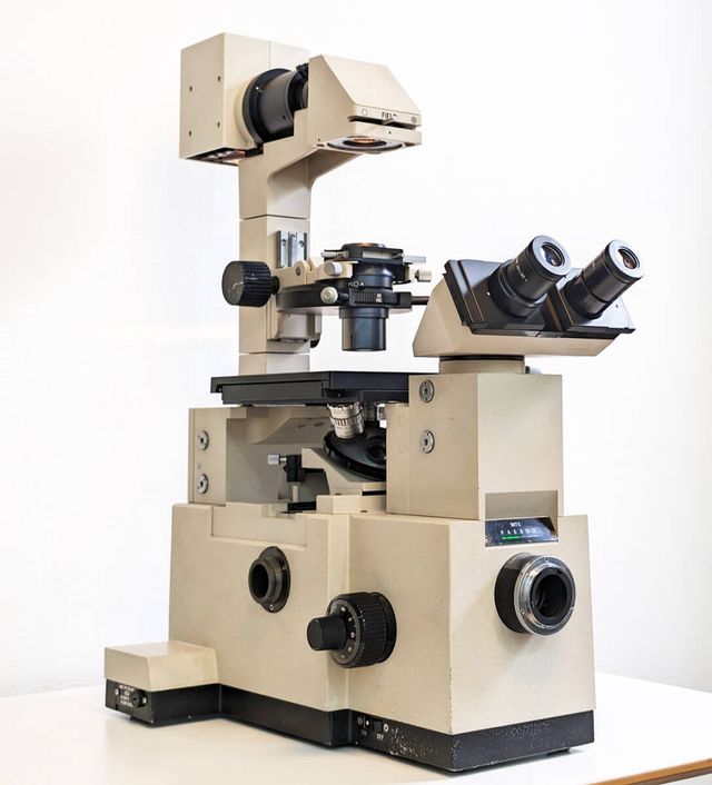 Olympus IMT-2 Microscopio DIC Nomarski Invertido