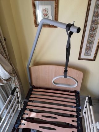 Cama articulada tipo hospital