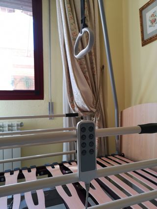 Cama articulada tipo hospital