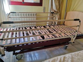 Cama articulada tipo hospital