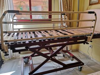 Cama articulada tipo hospital
